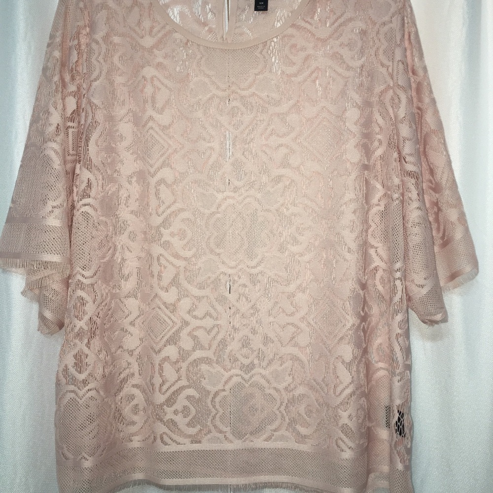 Pink lace